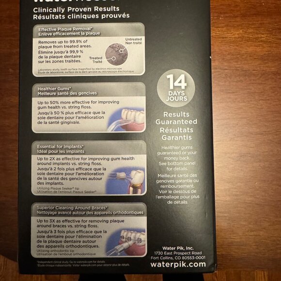 Waterpik "Aquarius Professional" Black "water flosser" ($45) - Picture 8 of 9